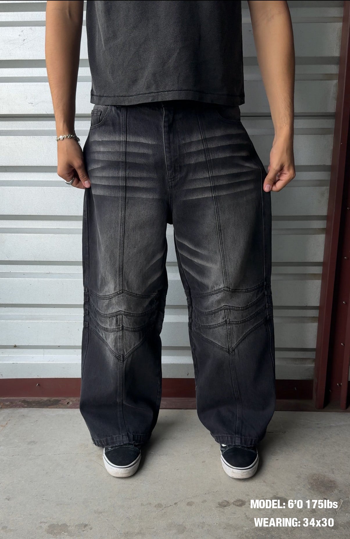 BAGGY ARMOR DENIM (black)