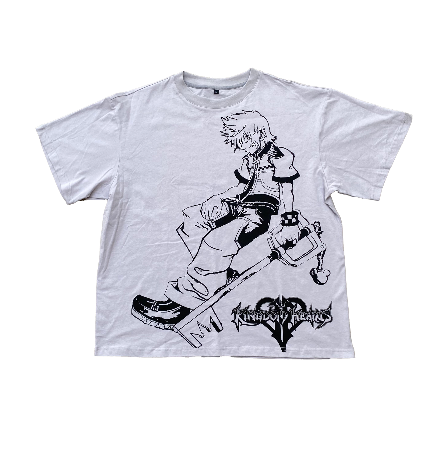 KEY OF DESTINY TEE (light grey)
