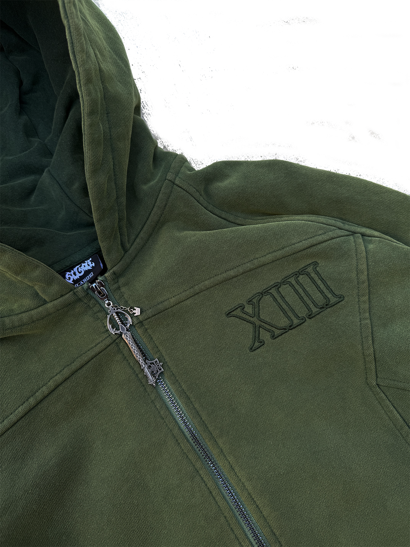 V1 ORG XIII ZIP UP (green)