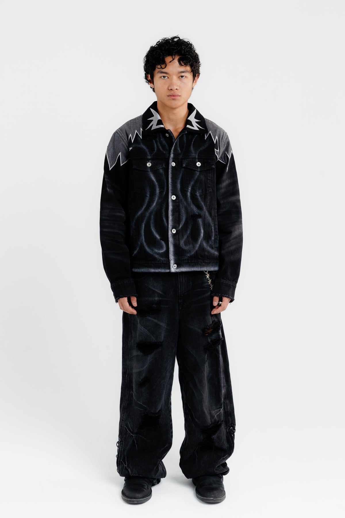 KEY OF LIGHT HT DENIM JACKET