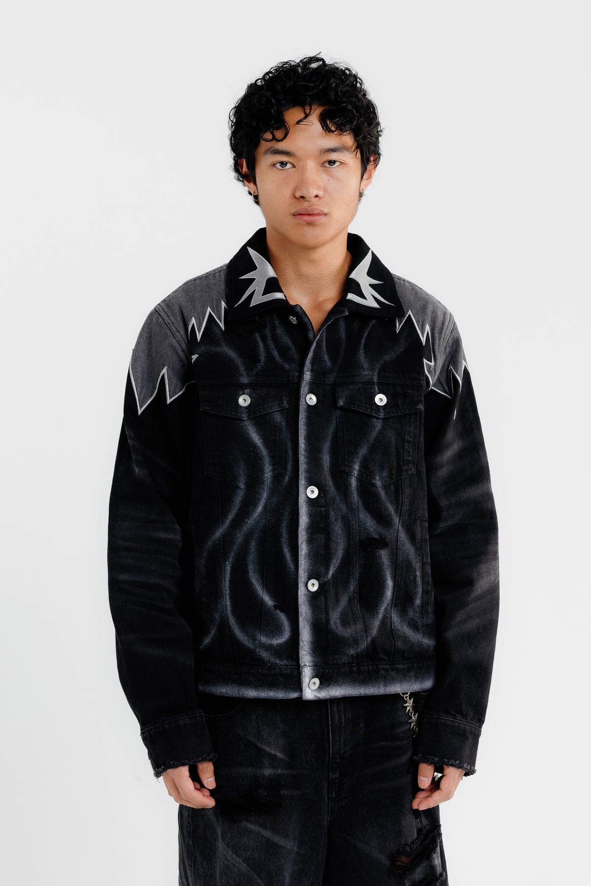 KEY OF LIGHT HT DENIM JACKET