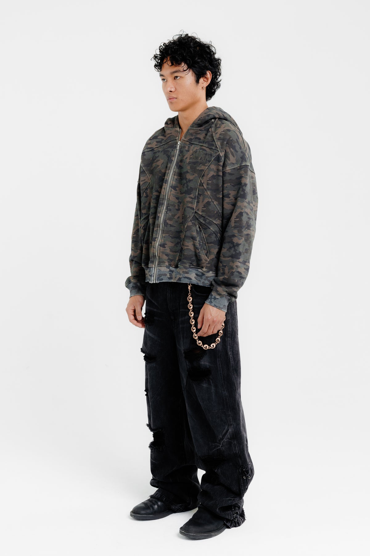V1 ORG XIII ZIP UP (CAMO)