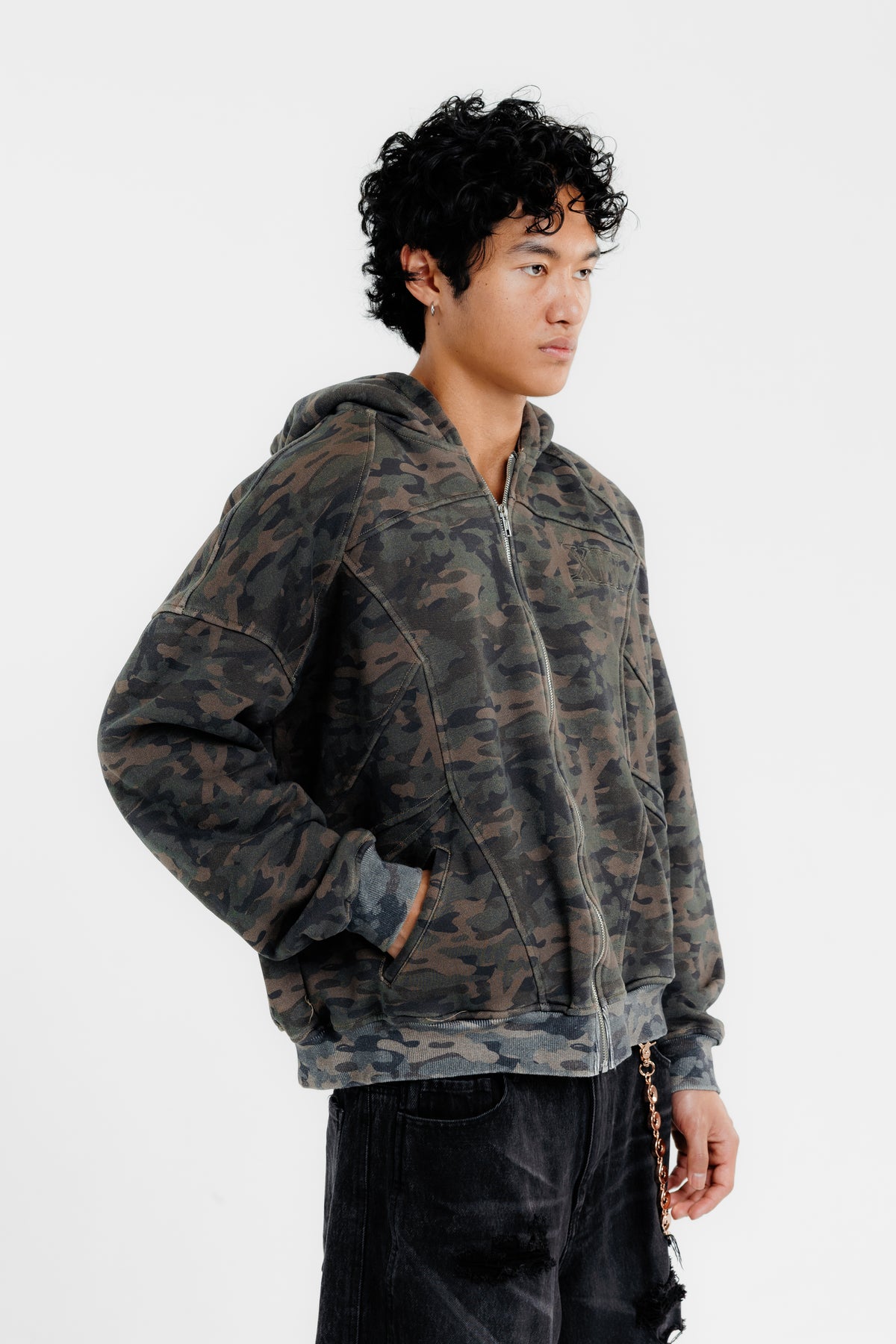 V1 ORG XIII ZIP UP (CAMO)