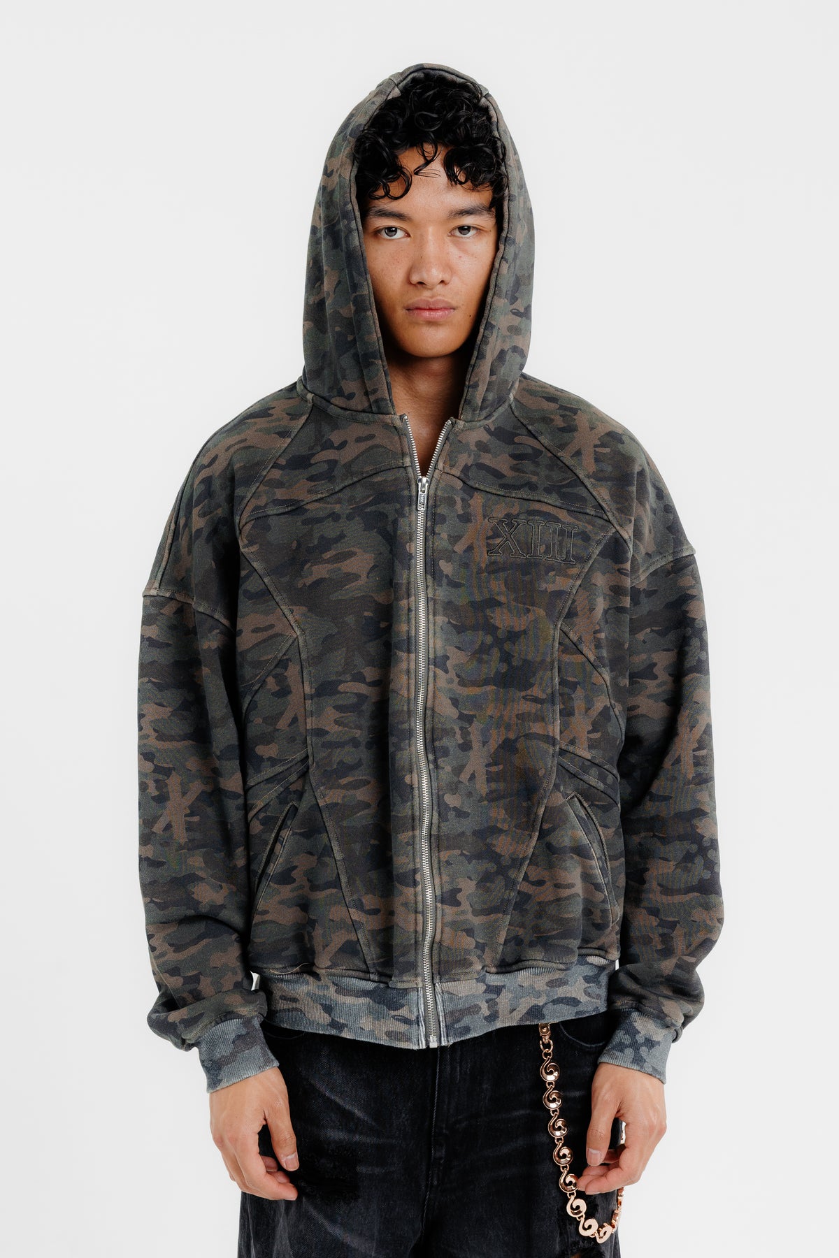 V1 ORG XIII ZIP UP (CAMO)
