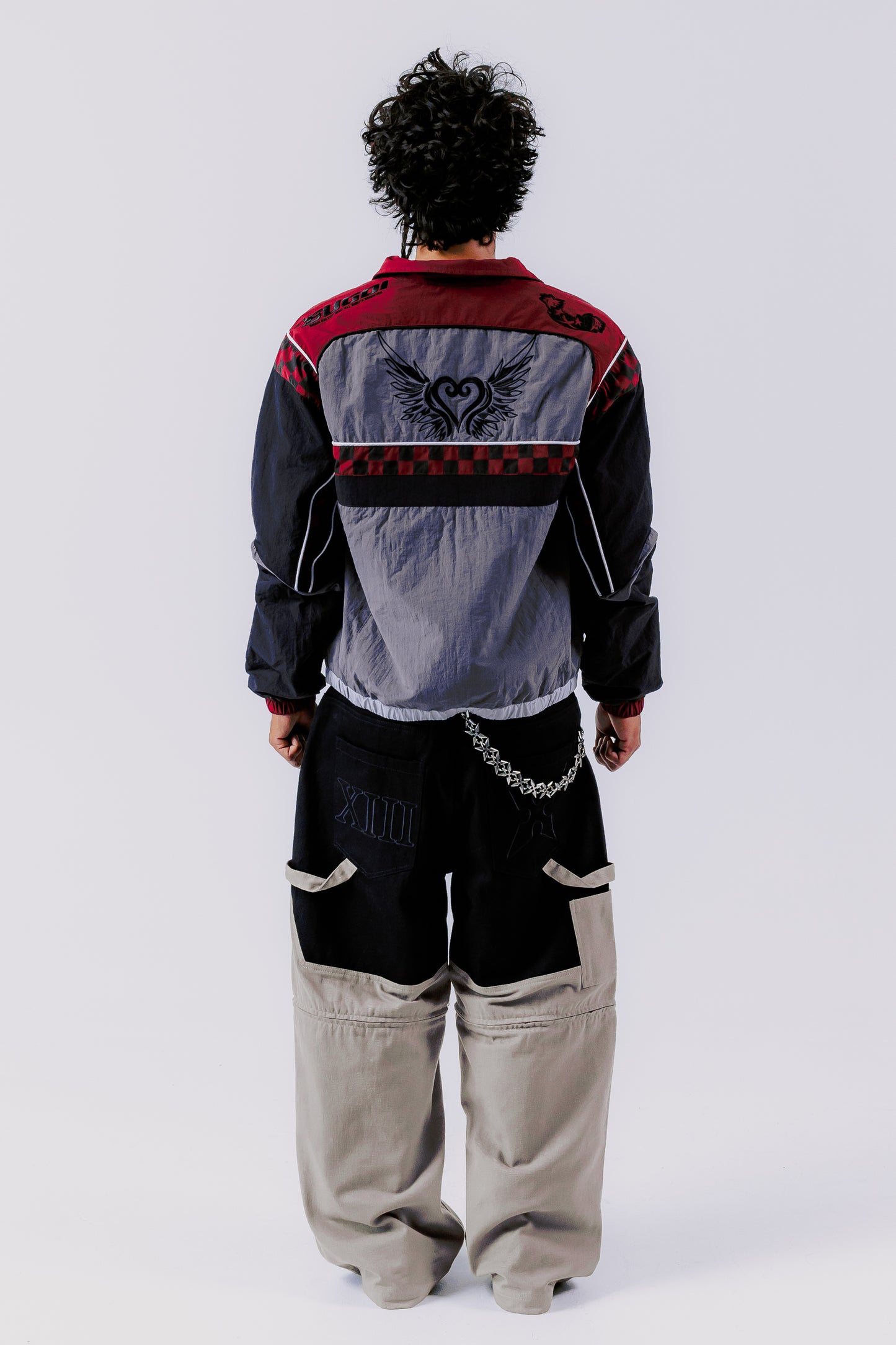 ROXAS RACING JACKET (grey) [PREORDER]