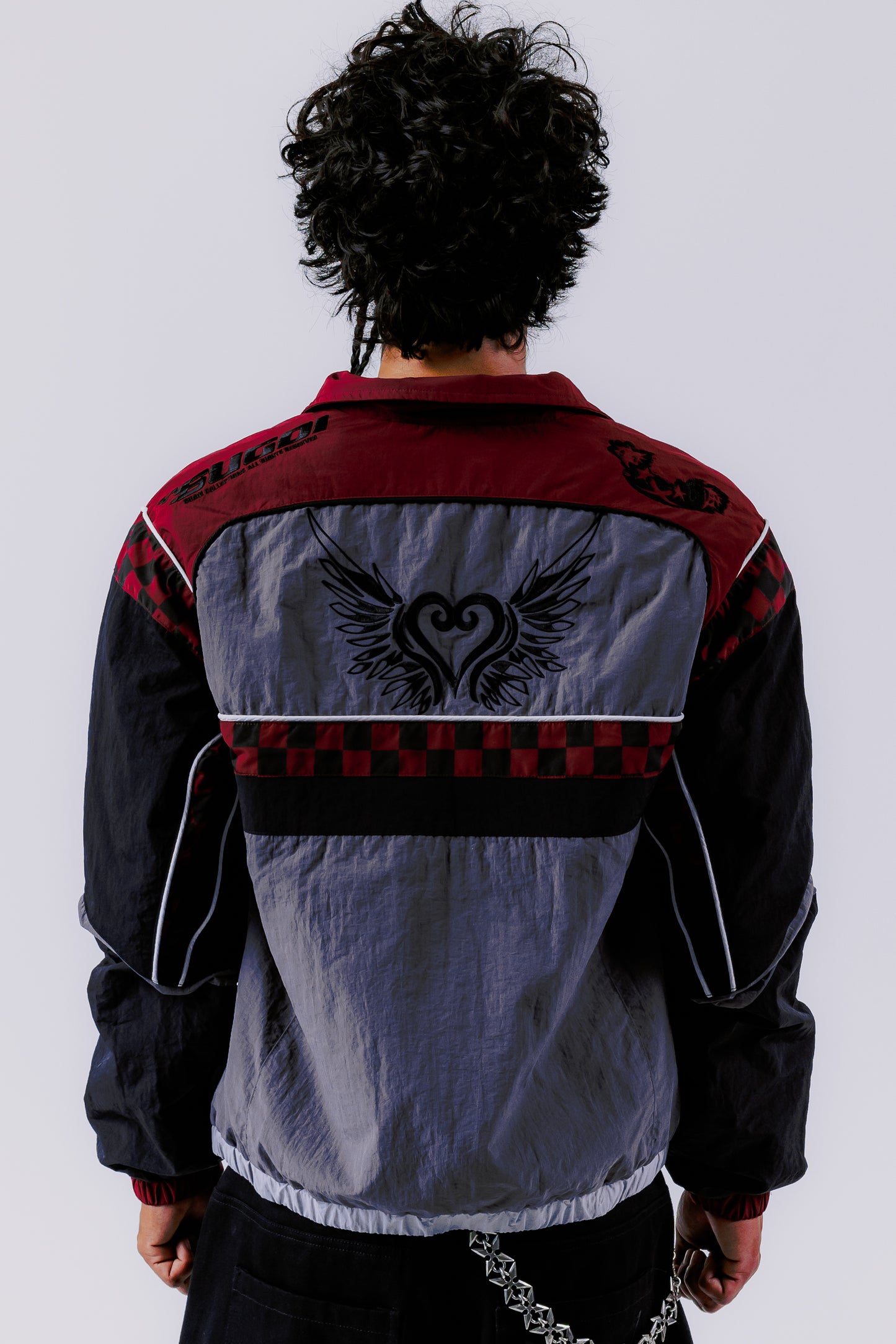 ROXAS RACING JACKET (grey) [PREORDER]