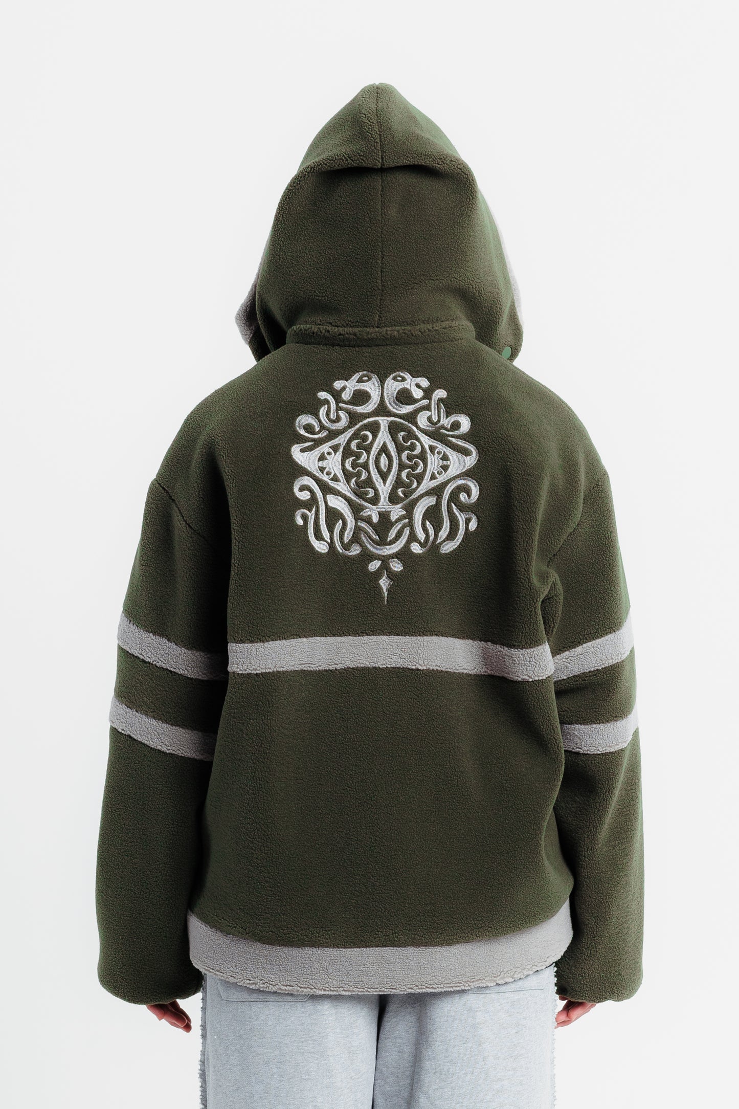 WARRIOR FLEECE JACKET (green)