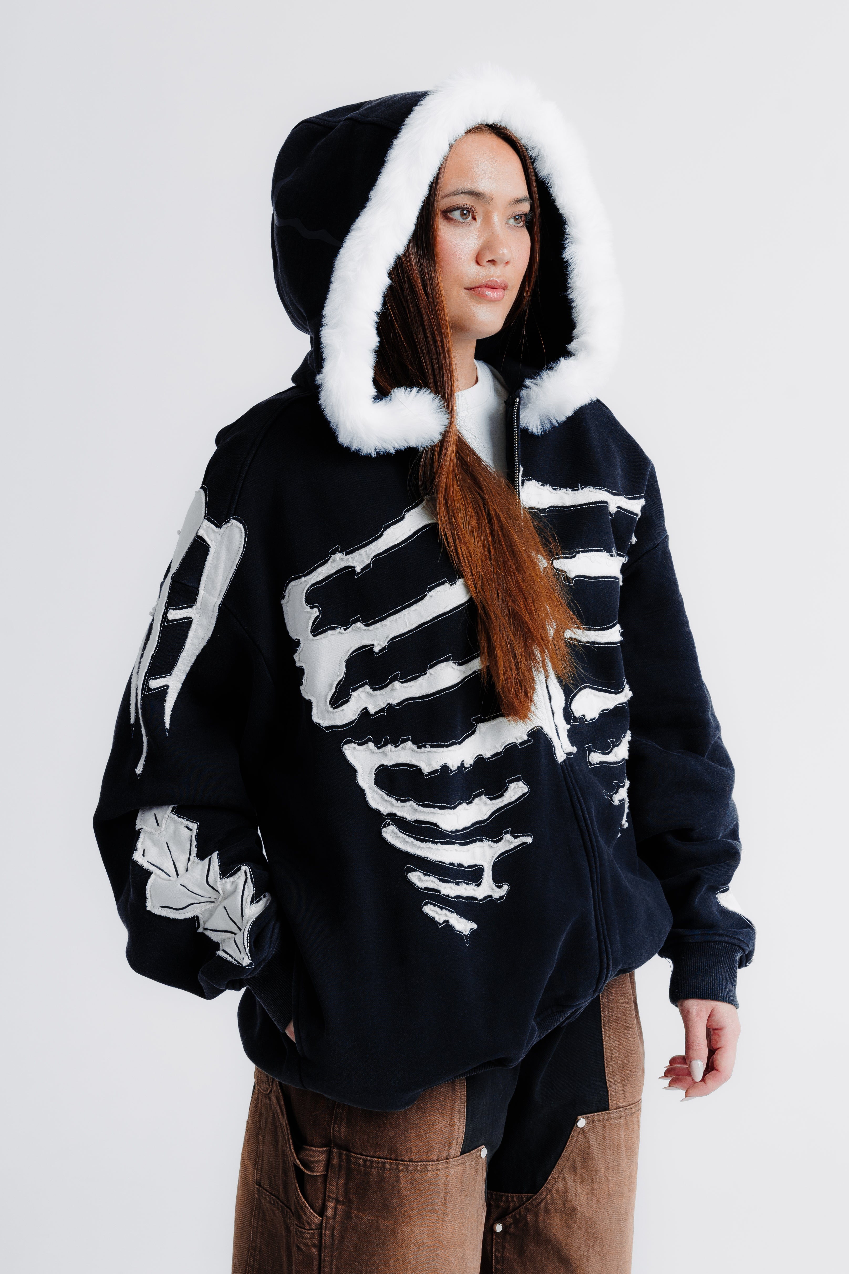 BONE GENERAL FUR ZIP UP – Sugoi