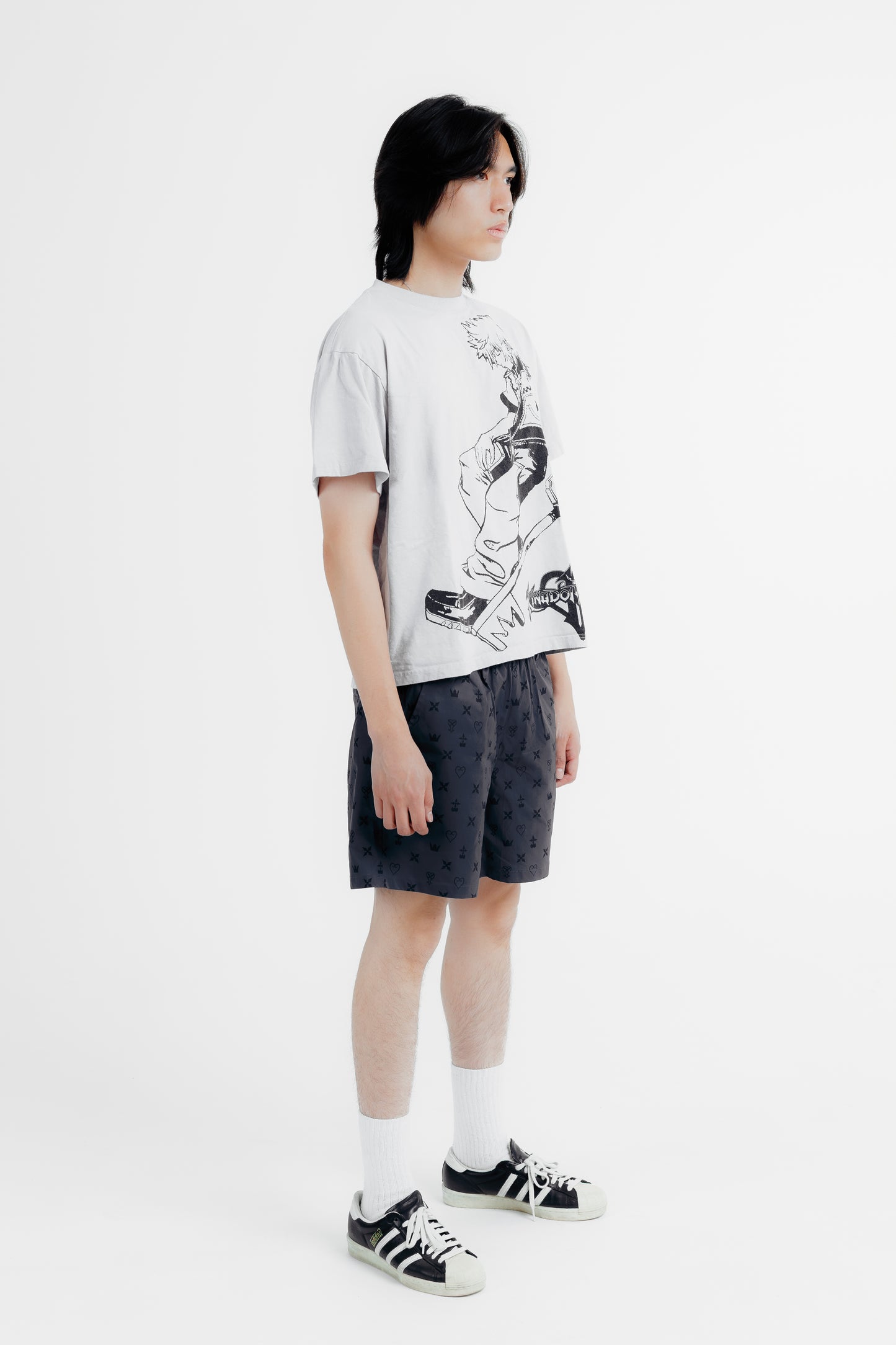 KEY OF DESTINY TEE (light grey)