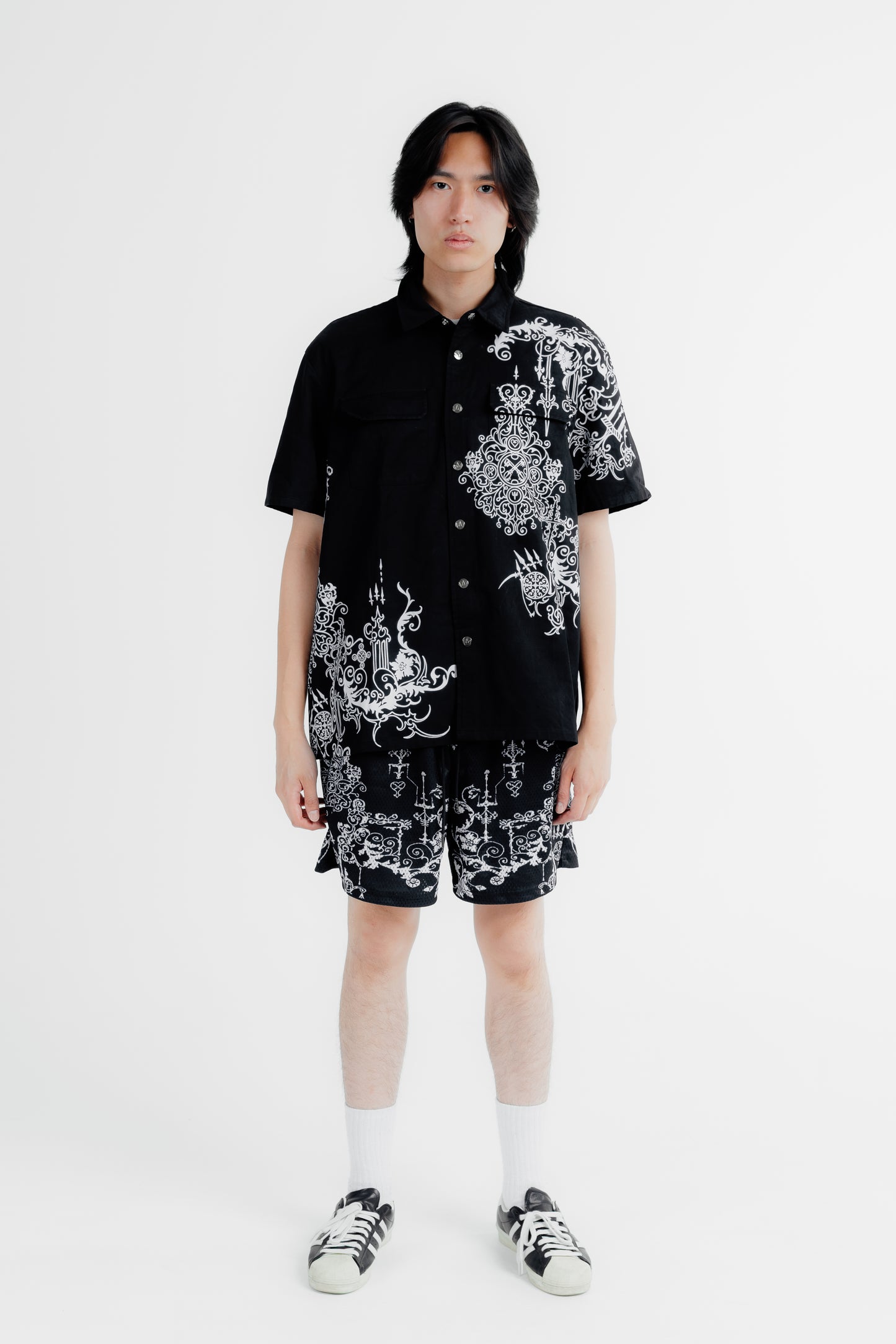 KH CYBER SIGLISM BUTTON UP
