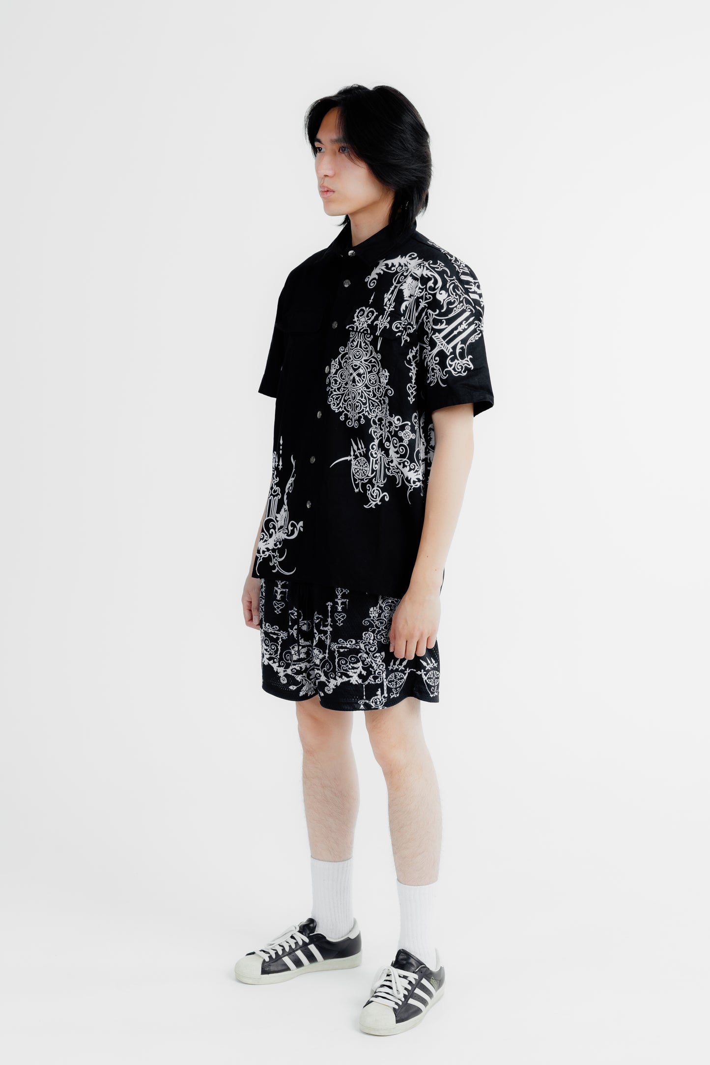 KH CYBER SIGLISM BUTTON UP