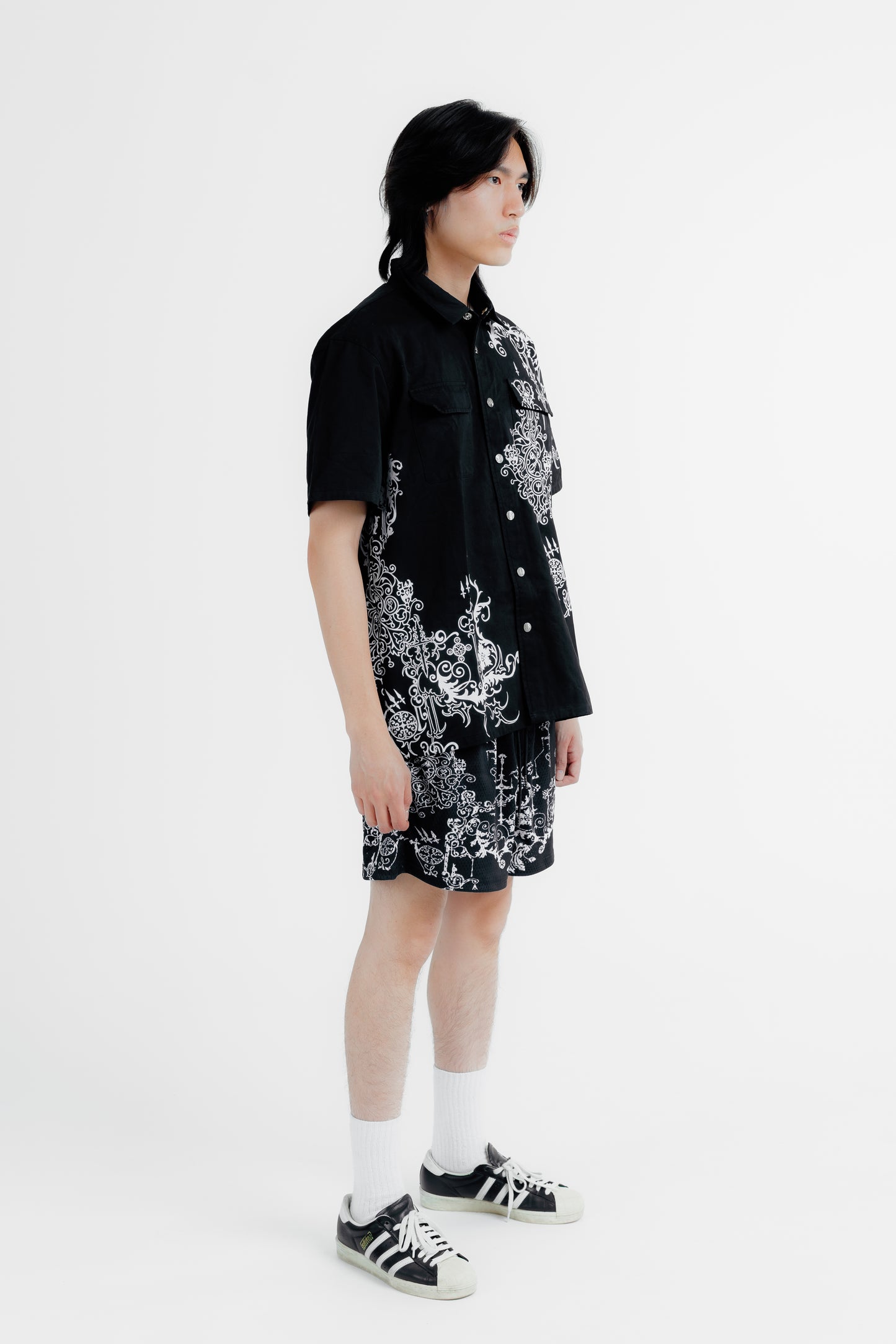 KH CYBER SIGLISM BUTTON UP