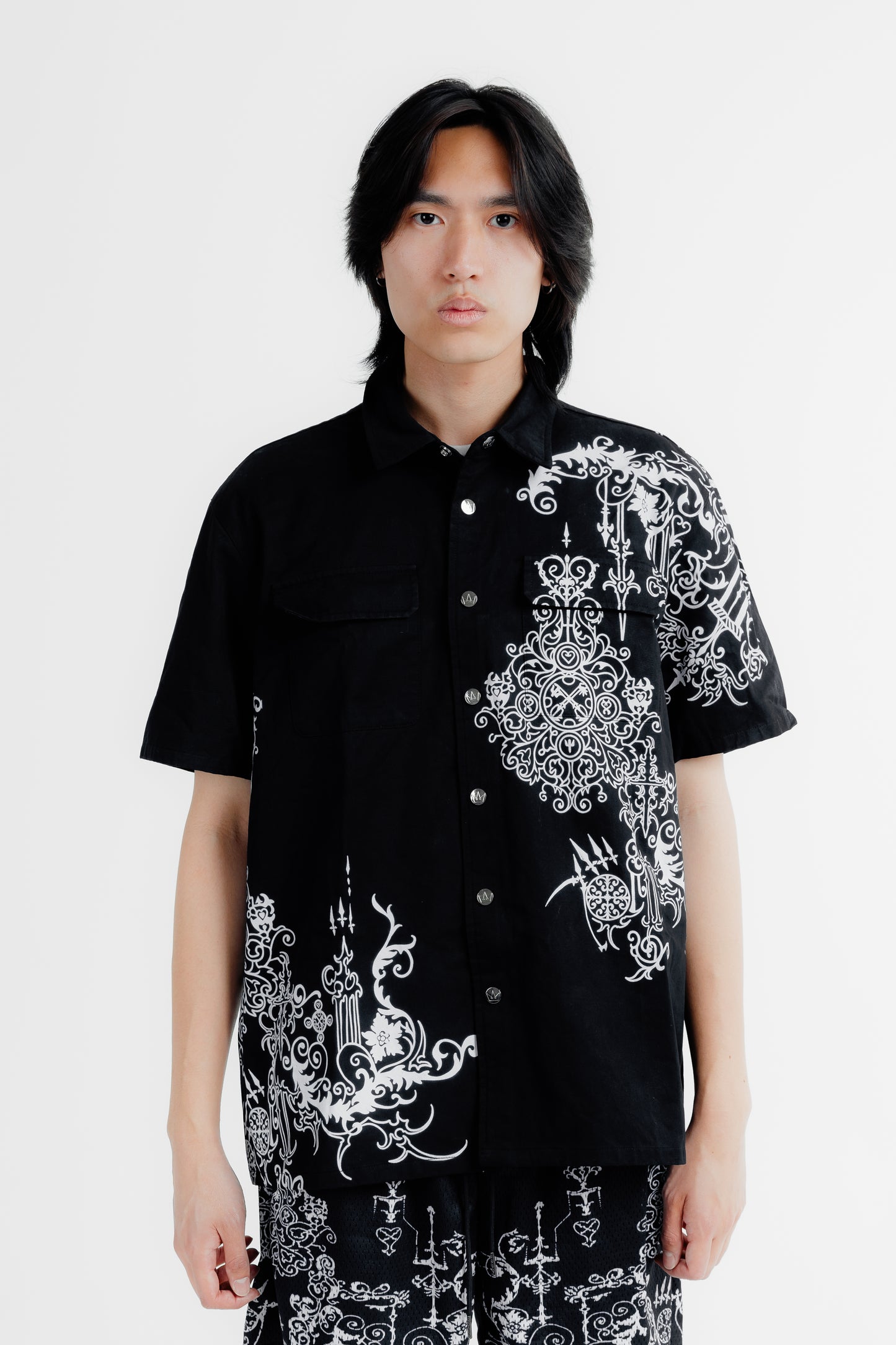 KH CYBER SIGLISM BUTTON UP