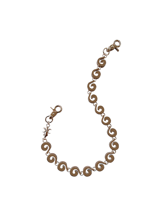 SWIRL WALLET CHAIN