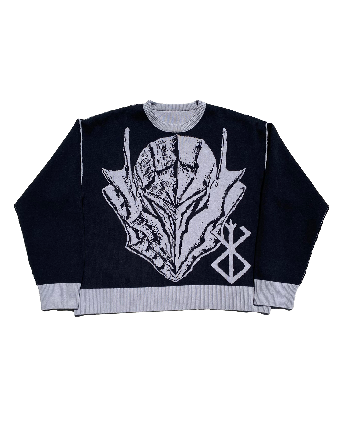 Berserker Knit Sweater (grey)