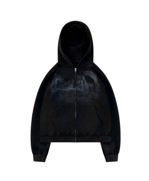 KEY GRAVEYARD ZIP UP