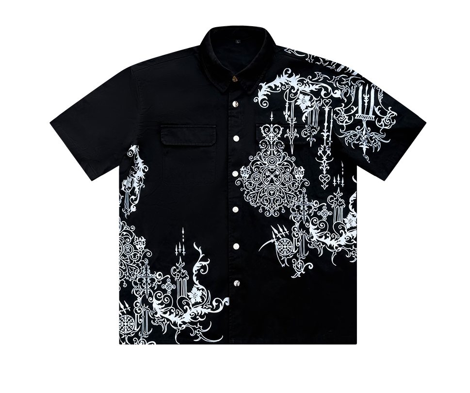 KH CYBER SIGLISM BUTTON UP