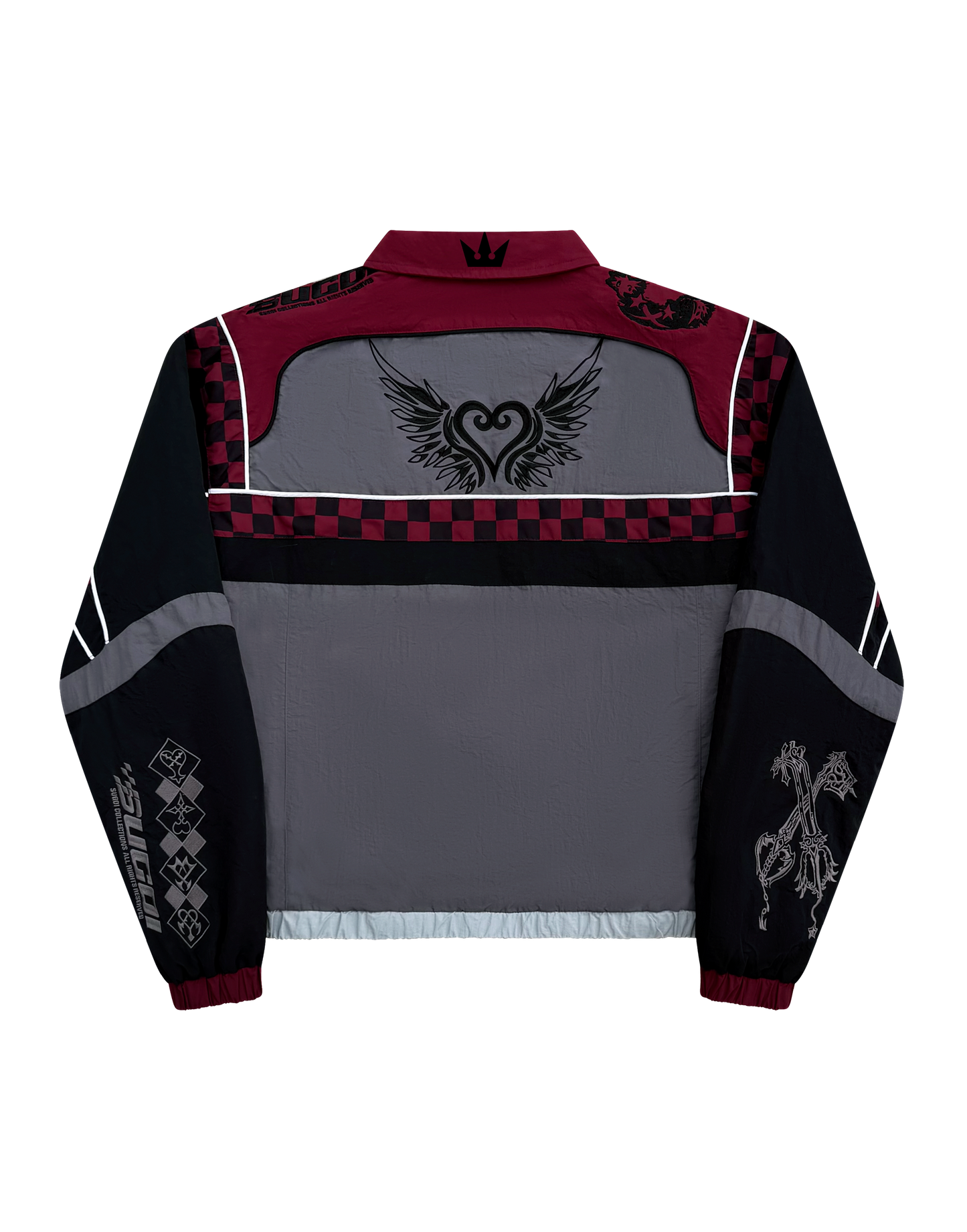 KEY OF DESTINY RACING JACKET (grey)