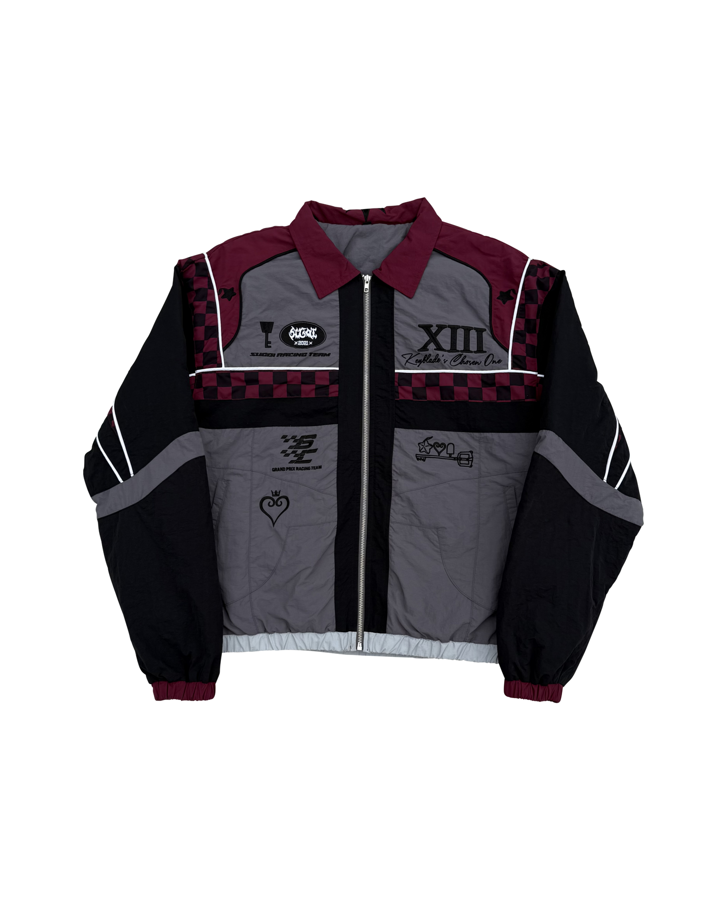 ROXAS RACING JACKET (grey) [PREORDER]