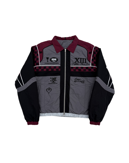 ROXAS RACING JACKET (grey) [PREORDER]