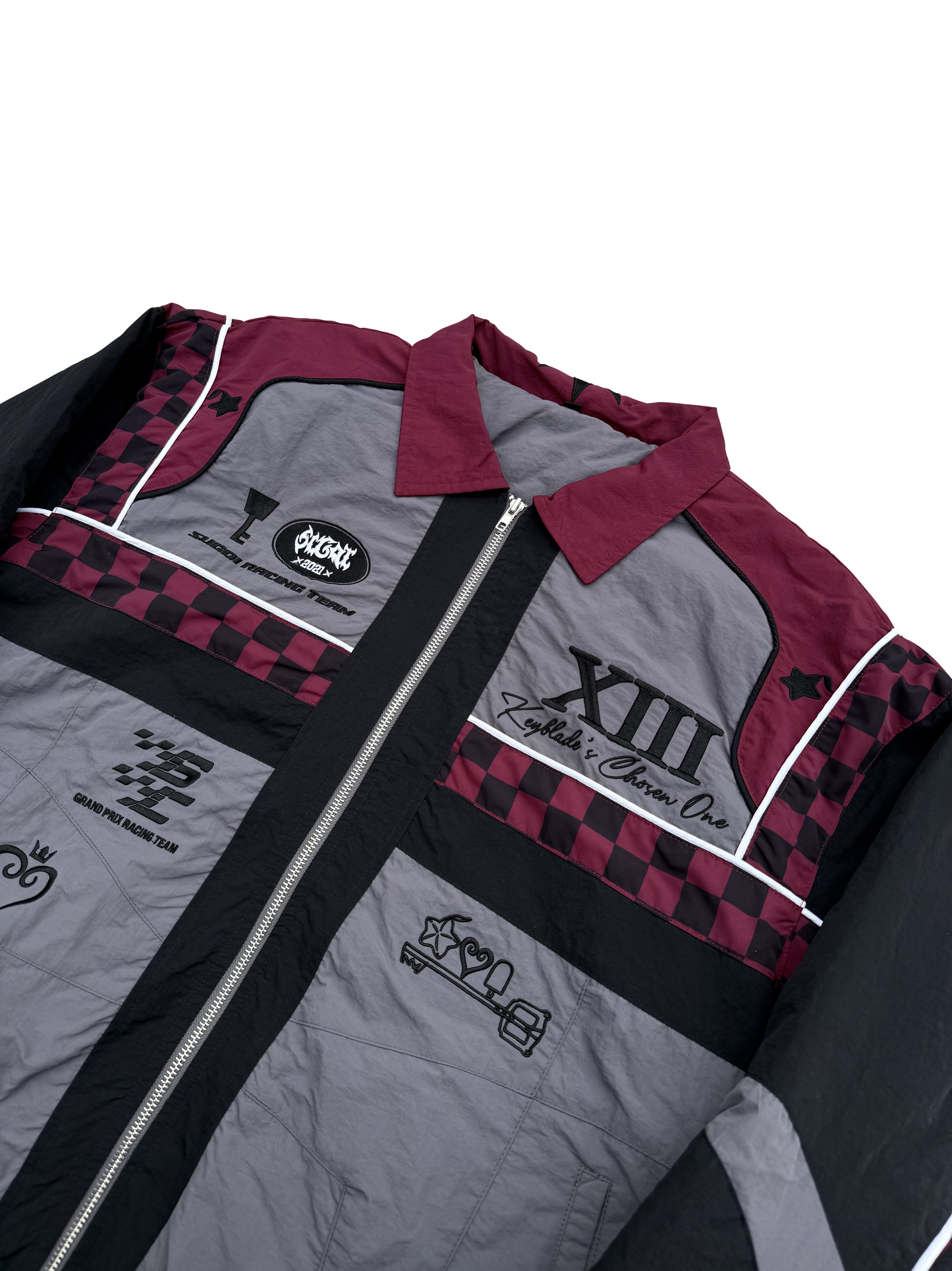 ROXAS RACING JACKET (grey) [PREORDER]