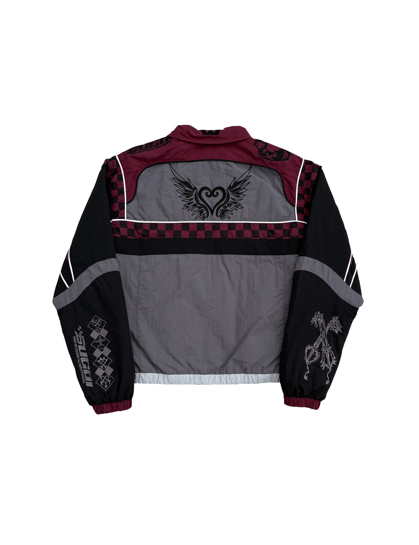 ROXAS RACING JACKET (grey) [PREORDER]