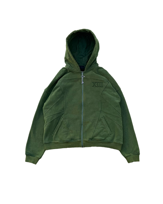 V1 ORG XIII ZIP UP (green)