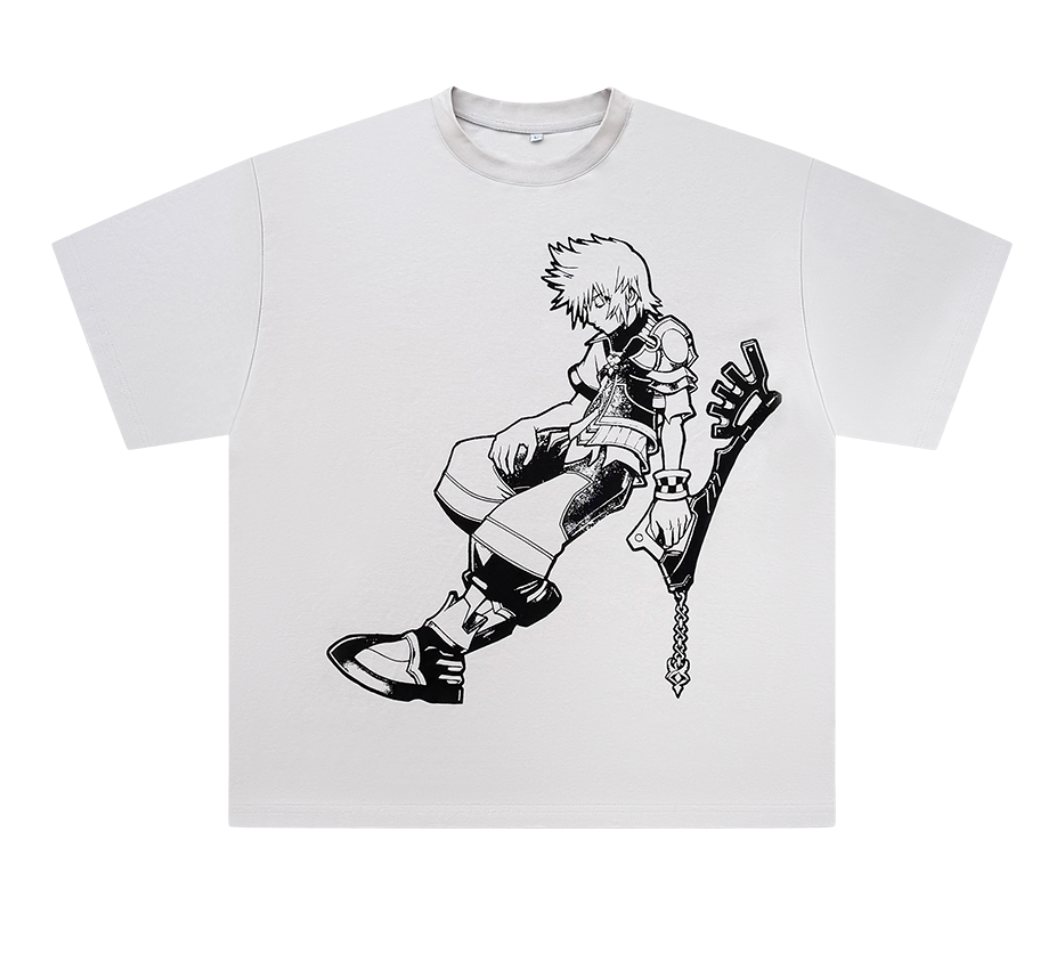 KEY OF AWAKENING TEE (LIGHT GREY)