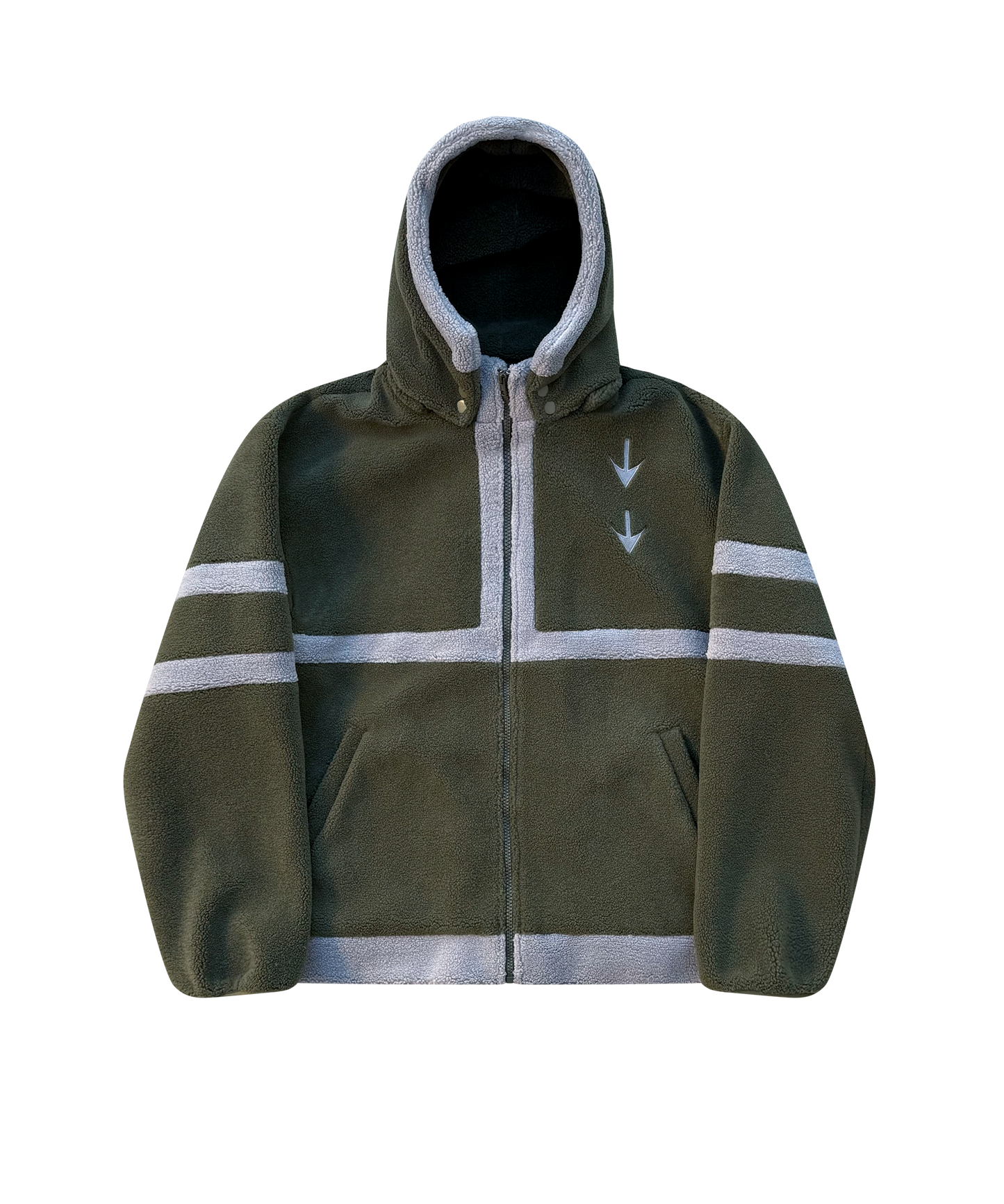 WARRIOR FLEECE JACKET (green)
