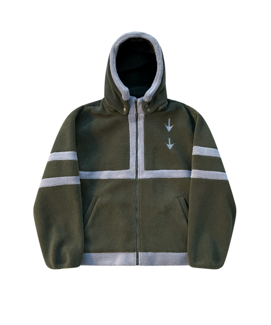 WARRIOR FLEECE JACKET (green)
